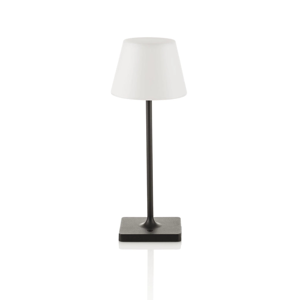 Lampada da tavolo ricaricabile SEREVA nero