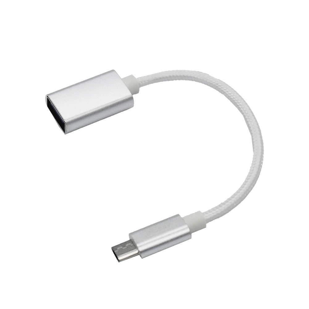 Trade Shop - Cavo Convertitore Adattatore Micro Usb Maschio A Usb Otg Femmina Plug-and-play Q-ot02 -