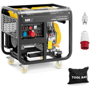 Generatore diesel 2830 / 8500 watt 30 l 240/400 volt mobile AVR Euro 5 lega di alluminio 14_0009123