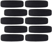 Set di 10 fasciature per capelli - Fasciatura per capelli - Fasciatura per sport - Fascia per capelli - Materiale bady - Adattabile e elastico