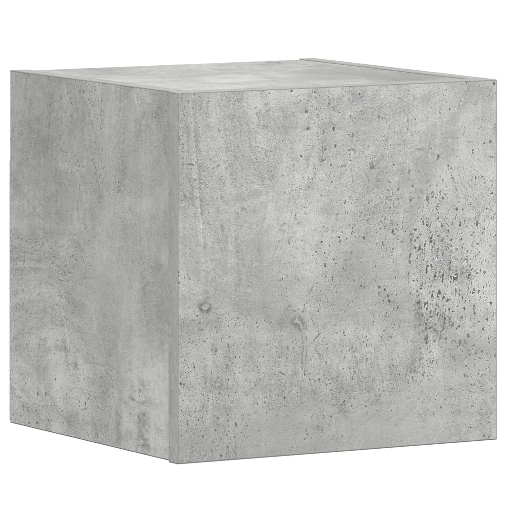 Set Porta TV 3 pz Grigio Cemento in Truciolato  cod mxl 20816