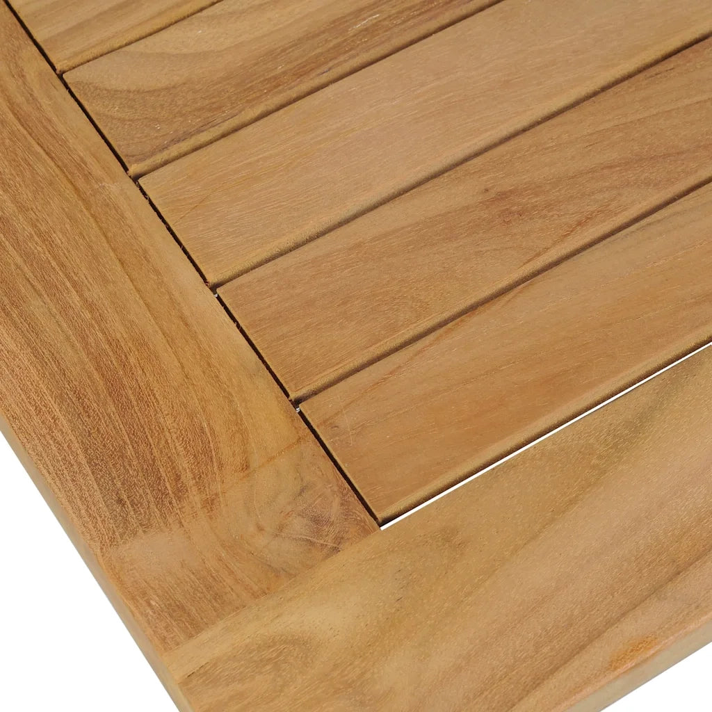 Tavolino da Salotto in Legno di Teak 90x50x45 cm 43253