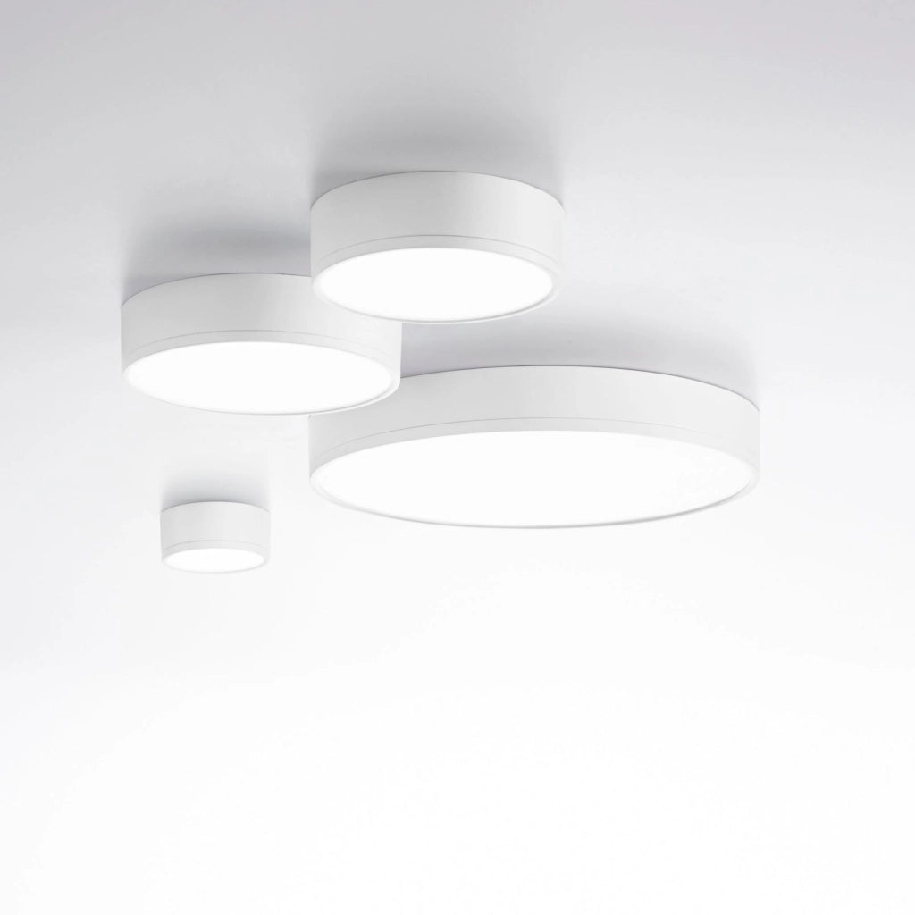 PLAFONIERA LED KLIO NERA IN ACRILICO E ALLUMINIO 22W 3000LM 4000K 16,8X16,8X5 CM.