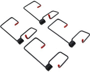 Kit di pulizia parabrezza a pressione migliorato - 4 pezzi - contatto migliorato - silenzioso - sicuro - materiale manganese - set di pulizia parabrezza
