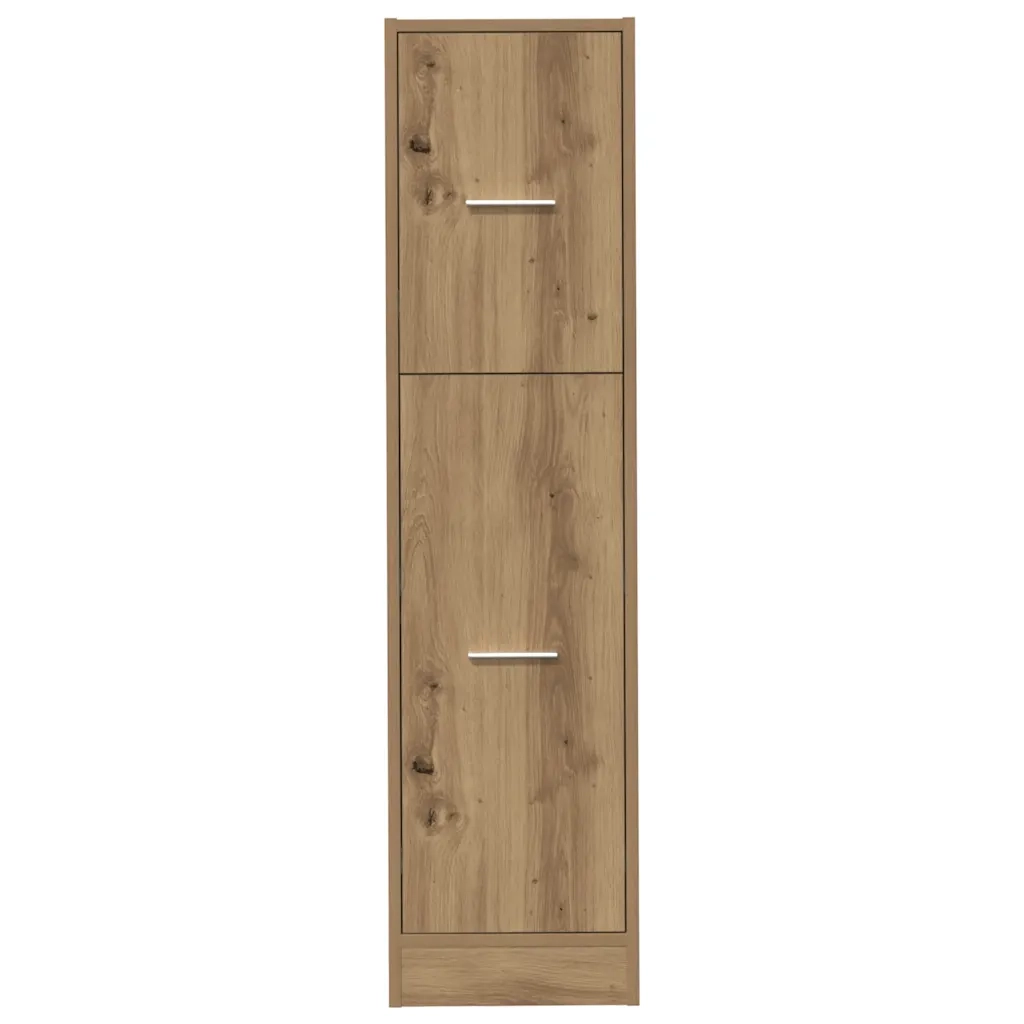 Armadietto da Farmacia Rovere 30x41x118 cm in Truciolato 855168