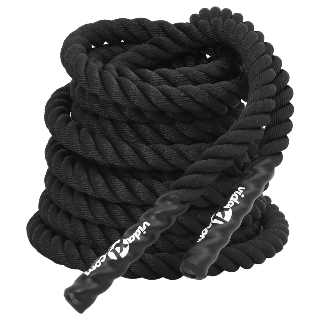 Corda da Battaglia Nera 12 m 9 kg Poliestere 94267