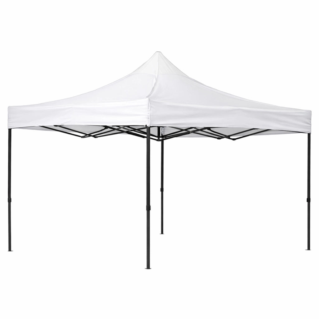 Telo Copertura Gazebo Impermeabile Oxford 800D Resistente Anti Pioggia Sole Raggi UV Facile Montaggio Con Velcro Per Gazebo Pieghevole Da Giardino Terrazzo Eventi 290 x 290 Cm Bianco