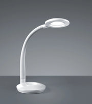 COBRA LAMPADA DA STUDIO ORIENTABILE PLASTICA BIANCA H.47CM LED 3,5W · 1x 400lm, 3000K