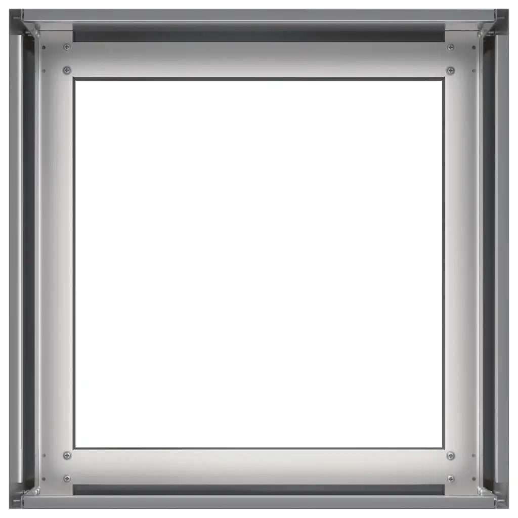 vidaXL Fioriera 40x40x30 cm in Acciaio Zincato