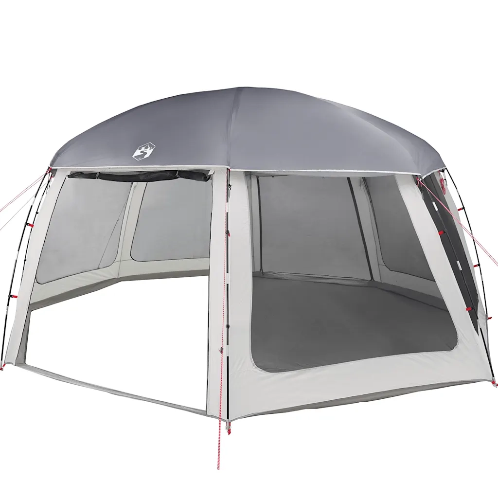 Tenda da piscina con Patta Rimovibile&Pareti in Rete-Tenda per Piscina 612x612 cm 838587