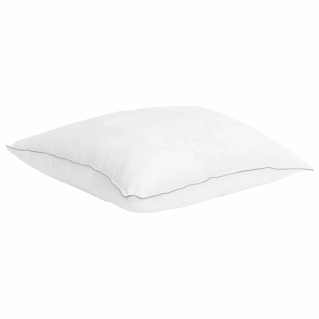 Set di Piumoni 2 pz 137 x 200 cm Inverno Bambù Bianco 3438131