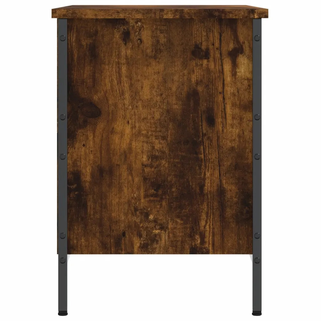 Scarpiera | Mobile per scarpe Rovere Fumo 69x35x50 cm in Legno Multistrato