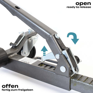 Martinetti per manovra auto con ruote Set da 2 Max 566 kg l’uno Per pneumatici larghi 30cm