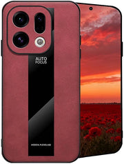 Coprioggetto per Oppo Find X9 5G - Coprioggetto in PU pelle - Resistente allo shock - Cornice in TPU flessibile - Antimacchia - Protezione contro le graffi - Coprioggetto per telefono cellulare