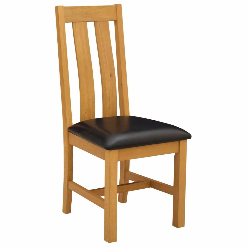 Set da pranzo 4 pz Nero Legno di Quercia Massello 3430301