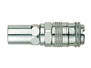 RUBINETTO RAPIDO UNIVERSALE A SFERE CON PORTAGOMMA- - per tubo ø mm.6x14 art.16/AM - 5 pezzi ANI