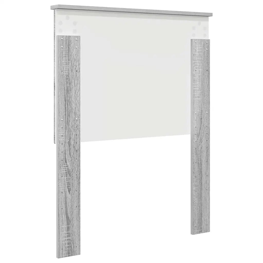 Testiera-Testata-Testiera Decorativa Grigio Sonoma 75 cm Legno multistrato 991336