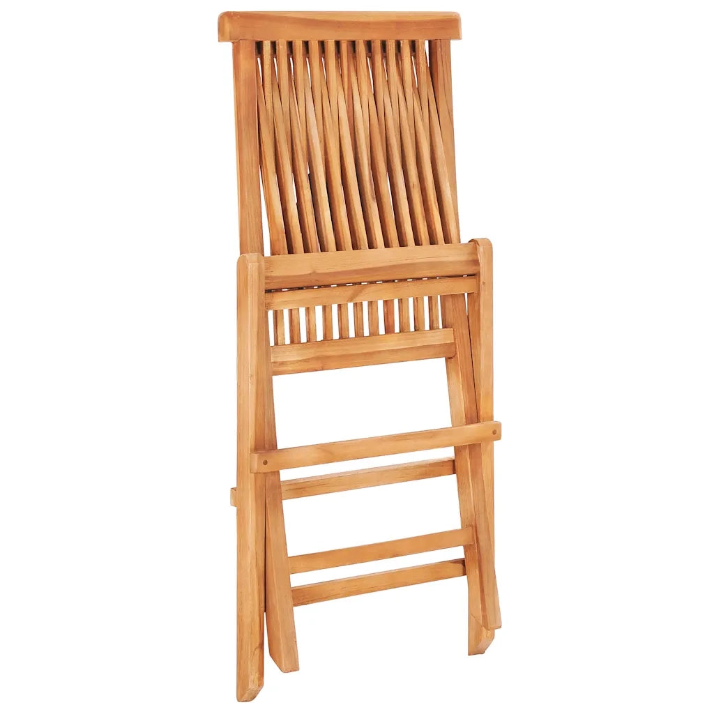 Set da Bistrot 3 pz con Cuscini Talpa in Legno Massello di Teak cod mxl 39110