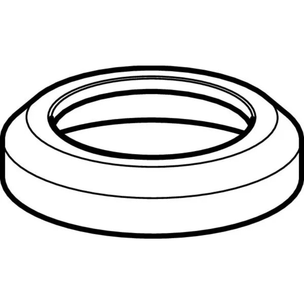 ROSONE BIANCO DA PARETE PER CURVA WC 90  °  Dm 100 H 86     GEBERIT