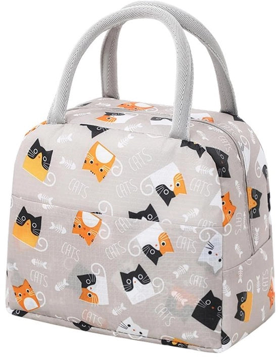 Borsa isolata per pranzo per donne, borsa isolata per cibo aperta, impermeabile, termica e chiusa ermeticamente per bambini e adulti, esterno, picnic, lavoro