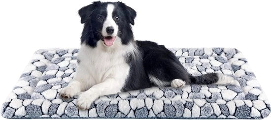 Krata per cani e gatti stile, grande XX, matto, grigio, invertibile