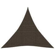 Vela ombreggiante/ombrellone HDPE 160 g/m² 3,6 x 3,6 x 3,6 m marrone 02_0009150