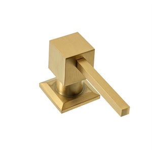 Dispenser Di Sapone Gold Brush Square