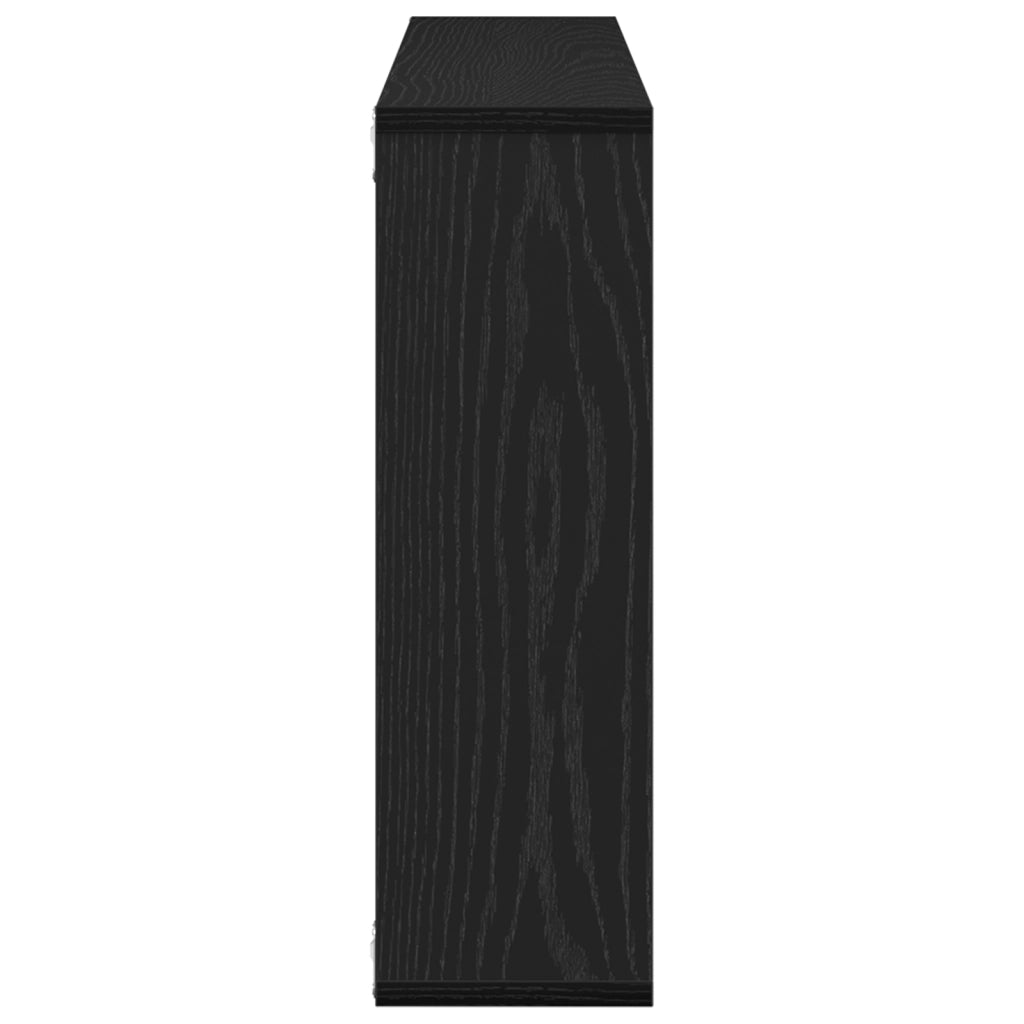 Mensola  - Rovere Nero, 85 x 16 x 52.5 cm, Realizzata in Legno Ingegnerizzato