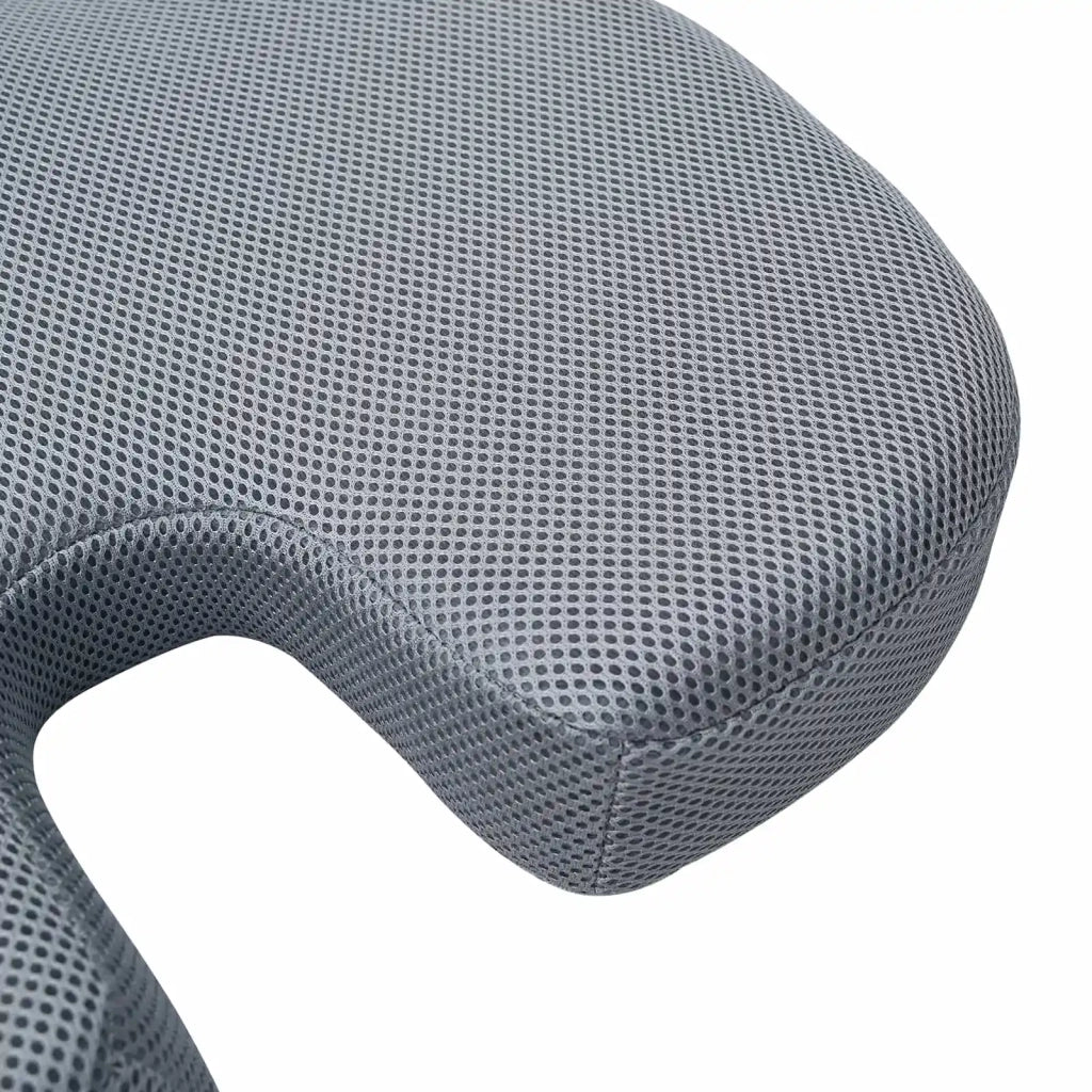 Cuscino per la seduta Grigio 47 x 37 x 8 cm Schiuma Memory