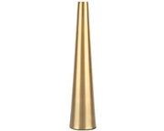 Vaso di Fiori a Forma di Cono d'Oro - Vaso in Acciaio Inossidabile - Decorazione per Matrimonio - Multifunzionale - Ideale Regalo - Duraturo nel Tempo - Vaso Decorativo