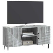 Mobile TV | Armadietto TV | Mobile Porta TV Grigio Sonoma 102 x 34,5 x 50 cm Legno ingegnerizzato