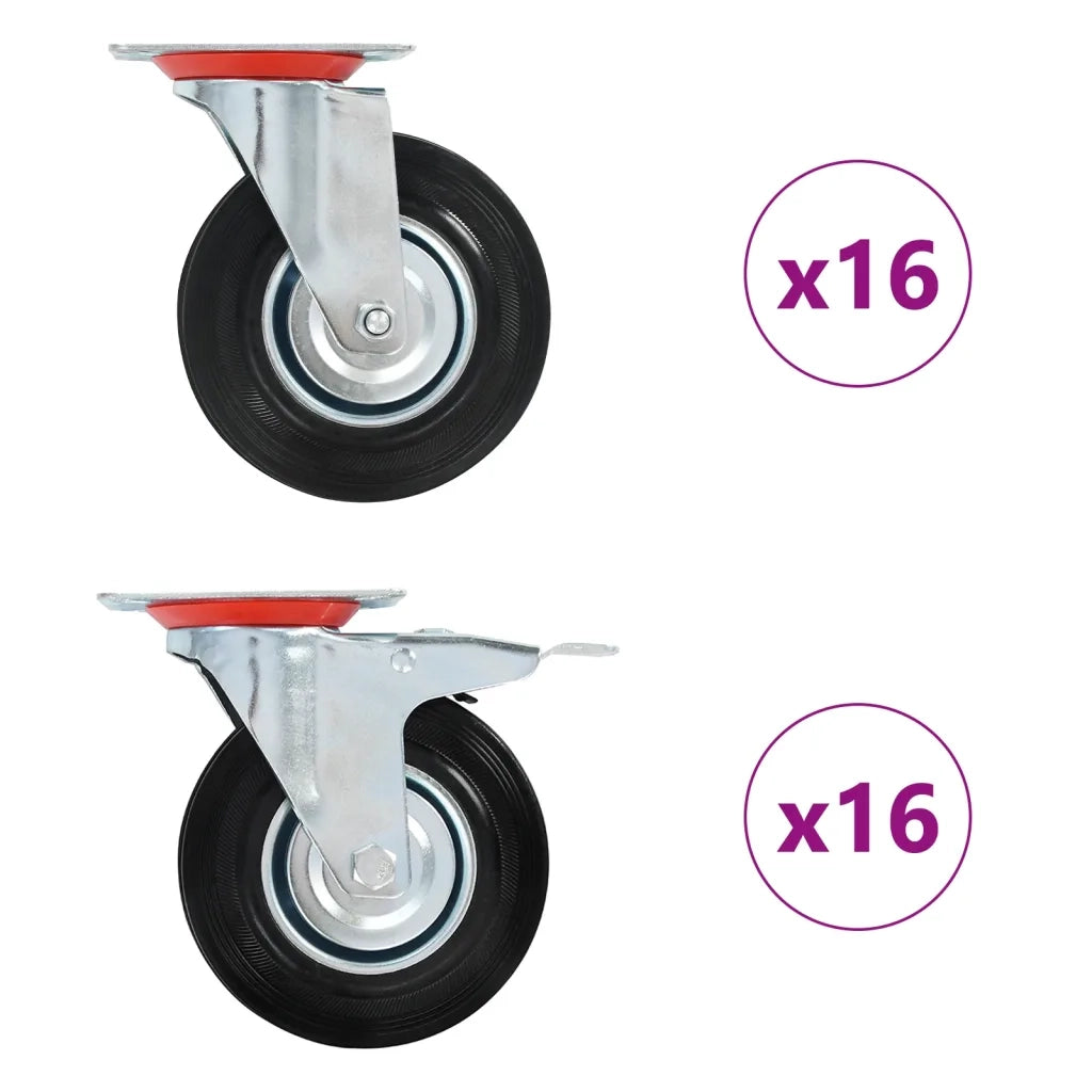 Ruote Girevoli 32 pz 125 mm cod mxl 73191