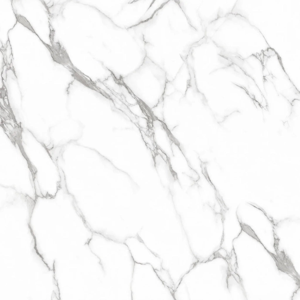 Piastrelle Autoadesive PVC Divina Home Effetto Marmo Bianco, Set 22 Pz per 2 mq, Spessore 0,15 cm, 30,4x30,4 cm - Design Moderno e Versatile