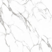 Piastrelle Autoadesive PVC Divina Home Effetto Marmo Bianco, Set 22 Pz per 2 mq, Spessore 0,15 cm, 30,4x30,4 cm - Design Moderno e Versatile