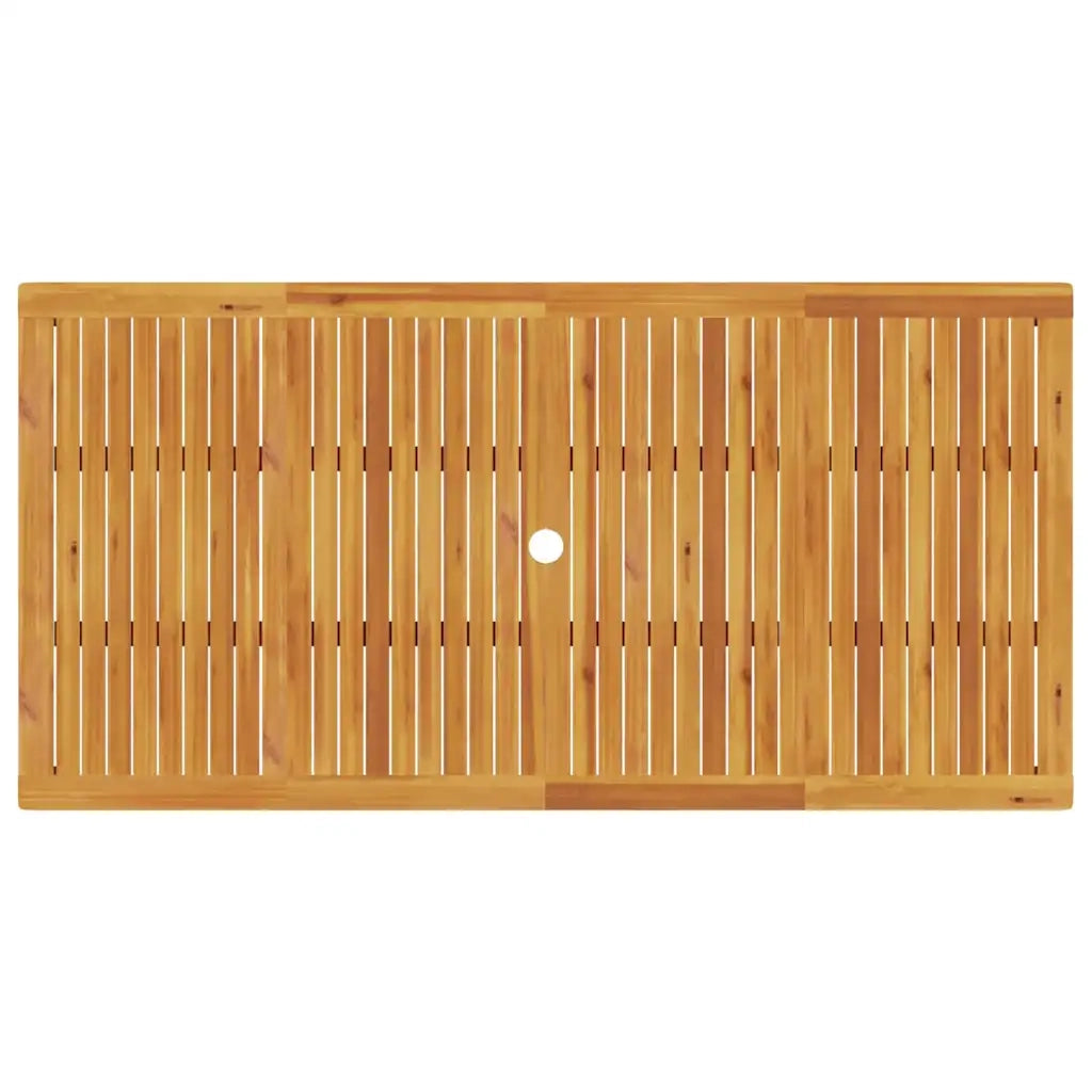 vidaXL Set da Pranzo per Giardino 7 pcs Marrone