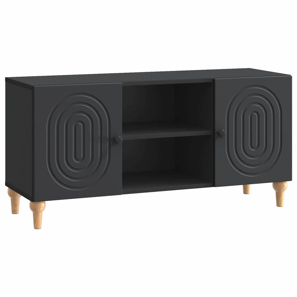 Mobile TV Nero 102 x 34,5 x 50 cm Legno ingegnerizzato 894236