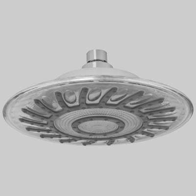SOFFIONE DOCCIA A LED ACQUARIO IN ABS  Ø 200     CARDINALE