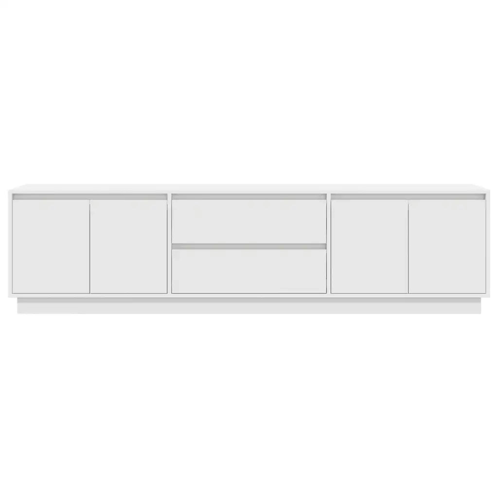Mobile Porta TV con Luci LED Bianco 193,5x41x50 cm 3328435
