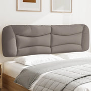 Cuscino Testiera Hvar Tortora 180 cm in Tessuto 374604