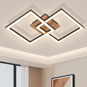 ZMH Lampada da soffitto plafoniera LED moderna 12W bianca calda per soggiorno cucina