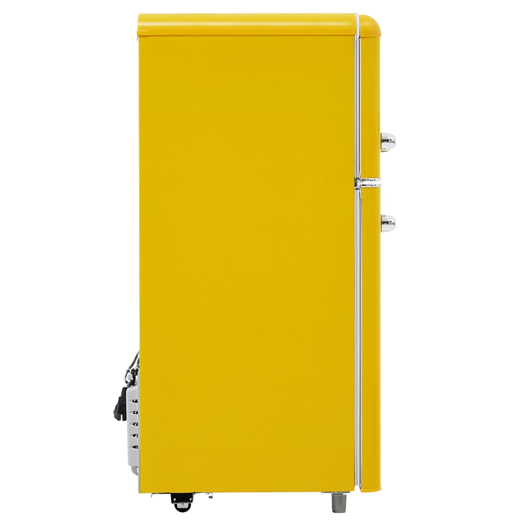 Frigorifero Retro Doppia Porta con Congelatore ¨C MINIMAL ¨C 72L, Classe E, LED