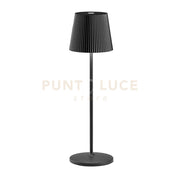 GLS055-  LAMPADA RICARICABILE A BATTERIA NERO A LED 3000K 240LM 3W