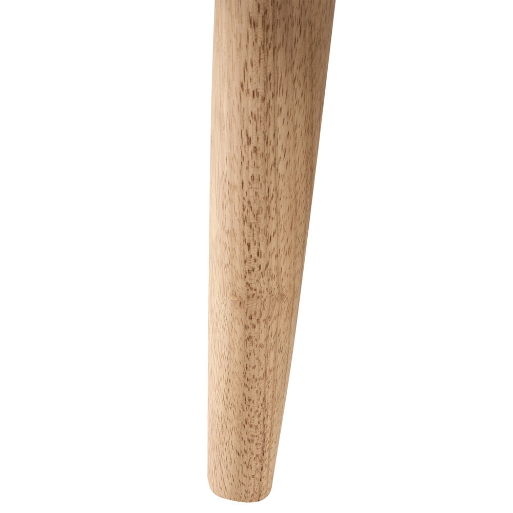 Poltrona tessuto  beige chiaro design retrò struttura in legno soggiorno
