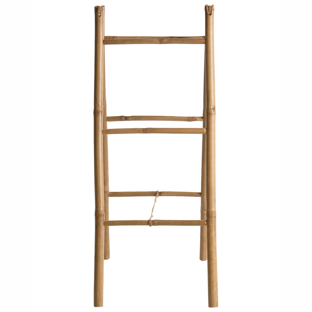 Portasciugamani in legno di bambù naturale Appendiabiti da bagno 3 ripiani Decorativo Stile scandinavo moderno