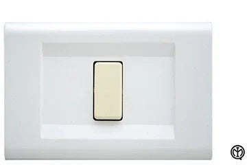 Placca Click 5F. Bianco, FEB 2585/WH