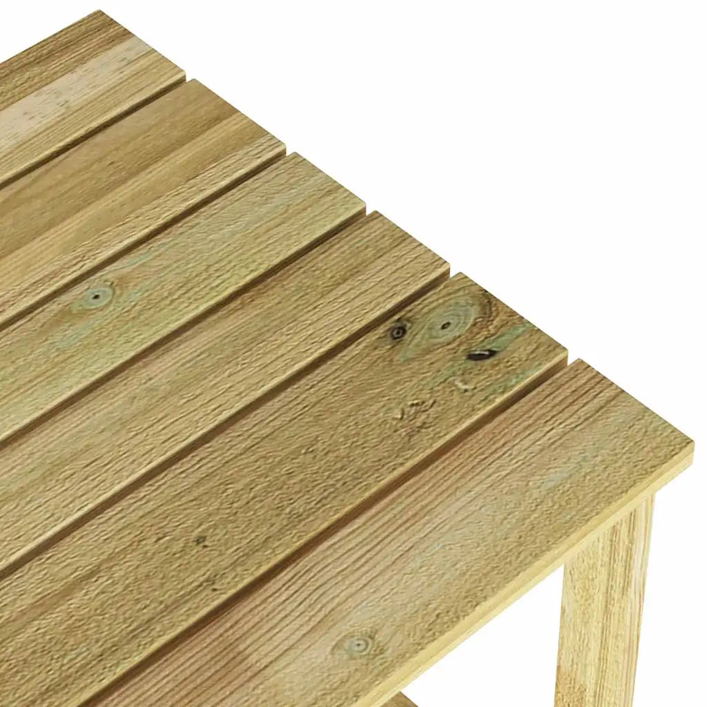 tavolo Naturale 40 x 40 x 36 cm Legno di pino impregnato 42013038