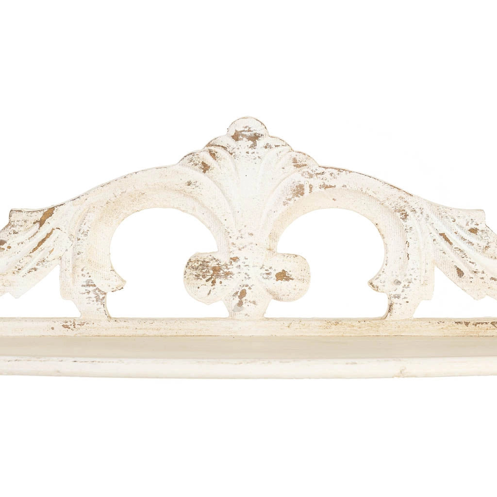 Scaffale in legno, finitura invecchiata 78,5x39,5x193,5h cm