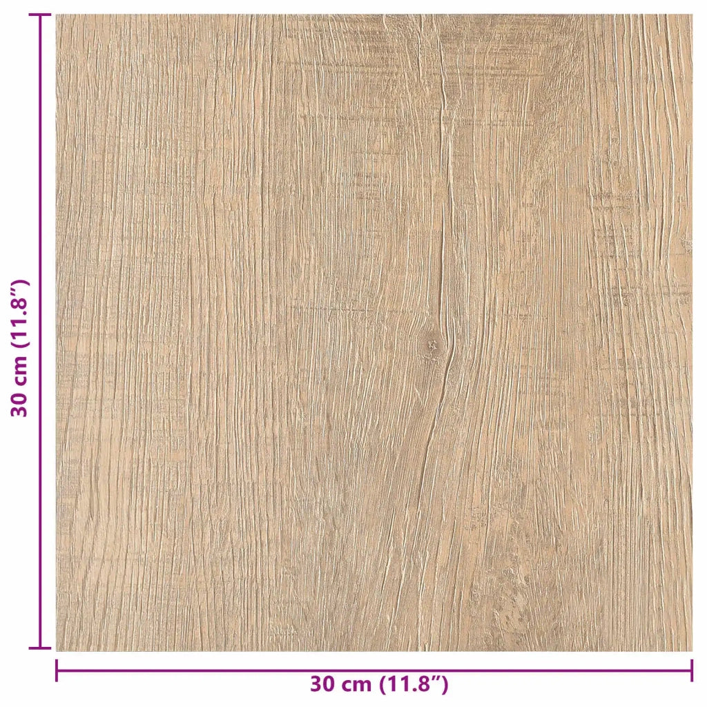 Plance per Pavimentazione Autoadesiva 30,5 x 30,5 cm 20 pcs PVC