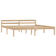 Giroletto senza Materasso 180x200 cm in Legno Massello di Pino 283195