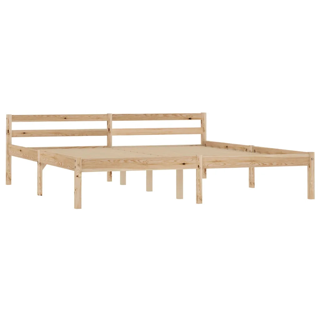 Giroletto senza Materasso 180x200 cm in Legno Massello di Pino 283195